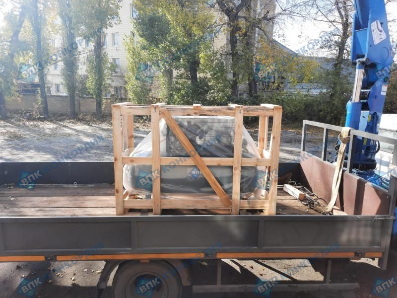 Отгрузка поршневого компрессора Remeza СБ4/Ф-500.LT100-7,5 кВт в г. Волгоград