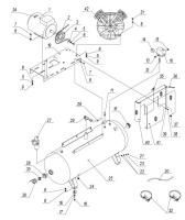 Заглушка 3140.00.00.048 для поршневого компрессора СБ4/Ф-270.LB50 фото