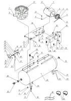 Заглушка 3060.00.00.112 для поршневого компрессора СБ4/Ф-500.LB75TБ фото