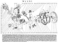 Цилиндр II ст. 068BW115II, 068BW115IIB для поршневого блока W115-16 (16 бар) фото